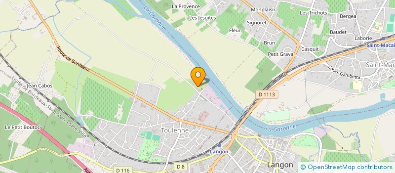 localisation de l'entreprise UNION SPORTIVE DE COIMERES  COIMERES