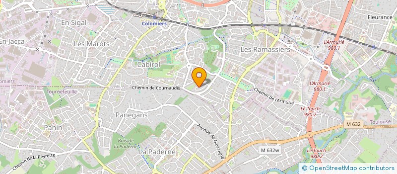 localisation de l'entreprise UNION SPORTIVE DE COLOMIERS ARTS MARTIAUX VIETNAMIENS à COLOMIERS