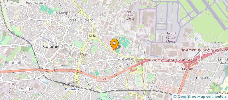 localisation de l'entreprise UNION SPORTIVE DE COLOMIERS OMNISPORTS à COLOMIERS