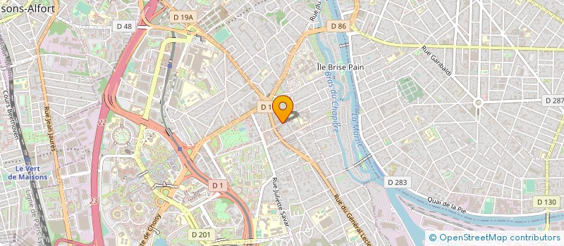 localisation de l'entreprise UNION SPORTIVE DE CRETEIL ESCRIME  CRETEIL