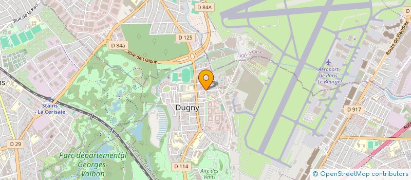 localisation de l'entreprise UNION SPORTIVE DE DUGNY  DUGNY