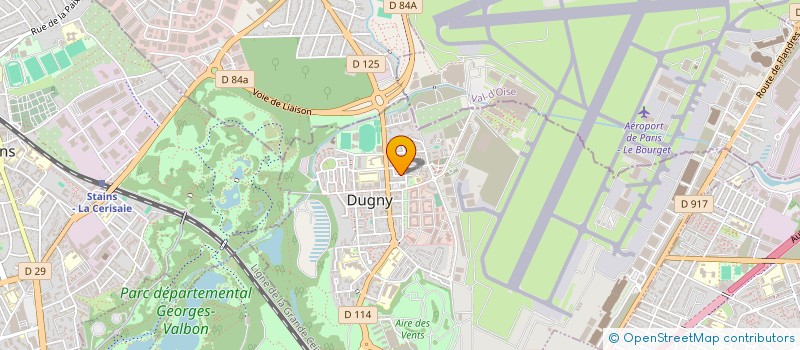 localisation de l'entreprise UNION SPORTIVE DE DUGNY KARATE  DUGNY