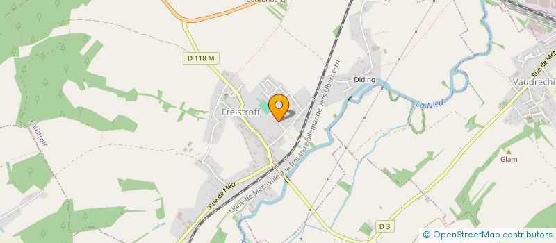 localisation de l'entreprise UNION SPORTIVE DE FILSTROFF  FILSTROFF