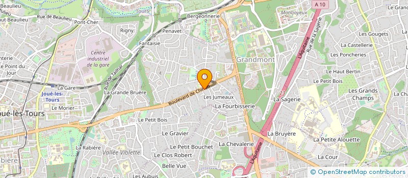 localisation de l'entreprise UNION SPORTIVE DE L ALOUETTE à JOUE-LES-TOURS