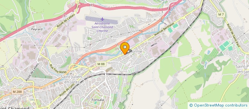 localisation de l'entreprise UNION SPORTIVE DE L HORME GYM  L'HORME