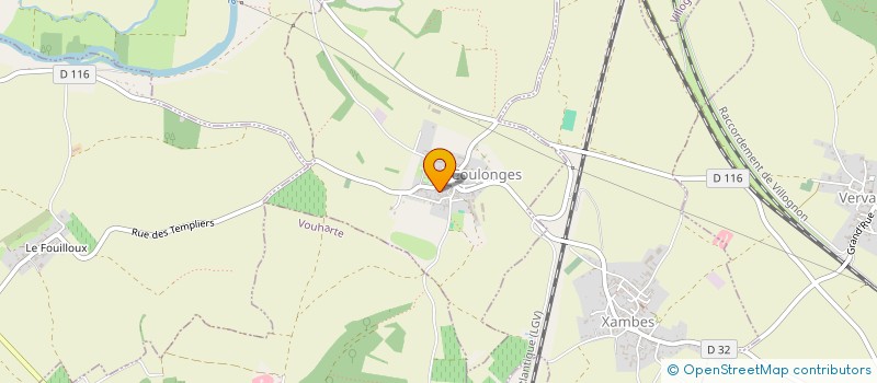 localisation de l'entreprise UNION SPORTIVE DE LA BOIXE à SAINT-AMANT-DE-BOIXE