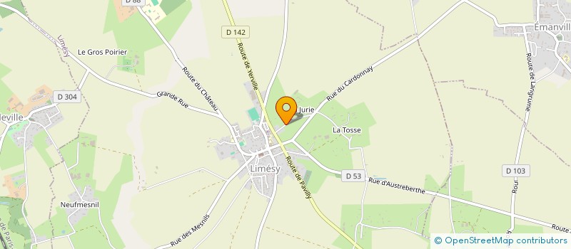 localisation de l'entreprise UNION SPORTIVE DE SAINTE AUSTREBERTHE  SAINTE-AUSTREBERTHE