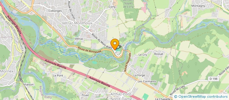 localisation de l'entreprise UNION SPORTIVE DE VETRAZ-MONTHOUX  VETRAZ-MONTHOUX