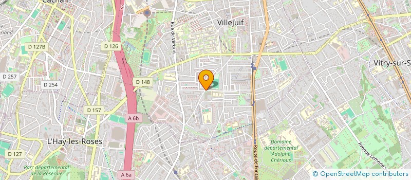 localisation de l'entreprise UNION SPORTIVE DE VILLEJUIF ECHECS à VILLEJUIF