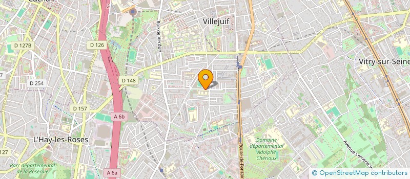 localisation de l'entreprise UNION SPORTIVE DE VILLEJUIF ESCRIME à VILLEJUIF