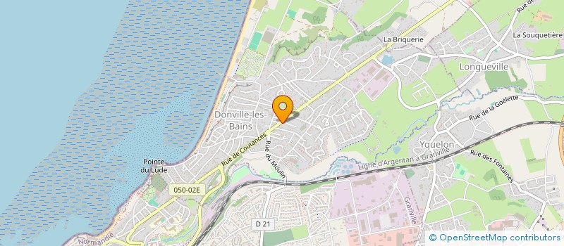 localisation de l'entreprise UNION SPORTIVE DES MOUETTES  DONVILLE-LES-BAINS