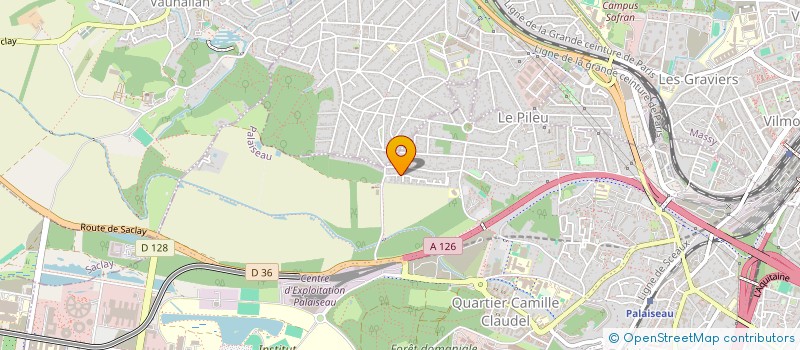 localisation de l'entreprise UNION SPORTIVE DES PETANQUEURS DE PALAISEAU à PALAISEAU
