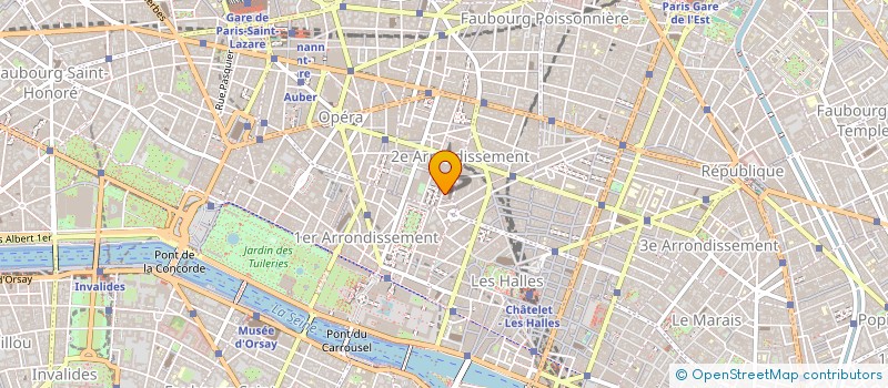 localisation de l'entreprise UNION SPORTIVE DU 2EME ARRONDISSEMENT DE PARIS à PARIS