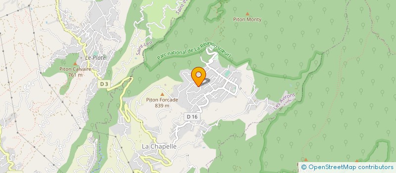 localisation de l'entreprise UNION SPORTIVE DU TEVELAVE  LES AVIRONS