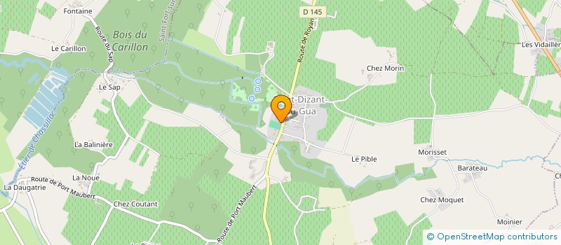localisation de l'entreprise UNION SPORTIVE DU VAL DE SEUGNE à CLION
