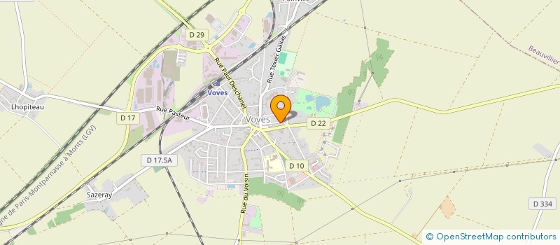 localisation de l'entreprise UNION SPORTIVE ENSEIGNEMENT JEAN MOULIN à LES VILLAGES VOVEENS