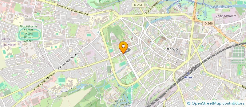 localisation de l'entreprise UNION SPORTIVE ENSEIGNEMENT LIBRE PDEC à ARRAS