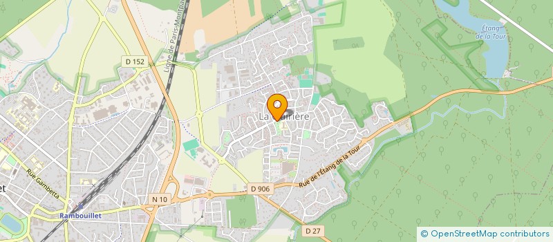 localisation de l'entreprise UNION SPORTIVE ENSEIGNEMENT PREMIER DEGRE ECOLE MATERNELLE LA RUCHE  RAMBOUILLET