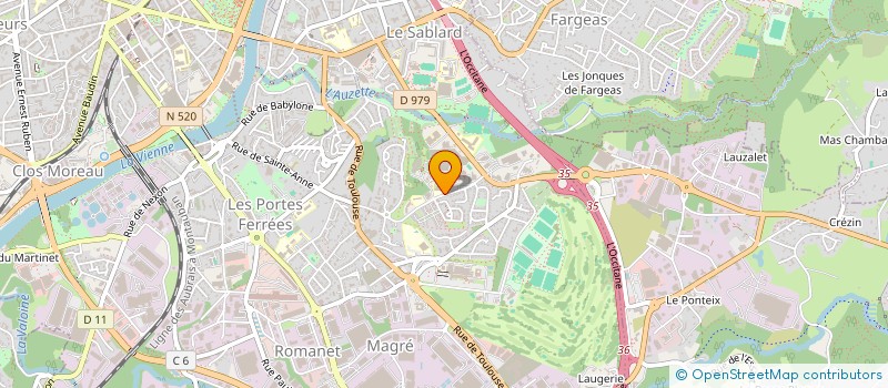 localisation de l'entreprise UNION SPORTIVE ENSEIGNEMENT PRIMAIRE à LIMOGES