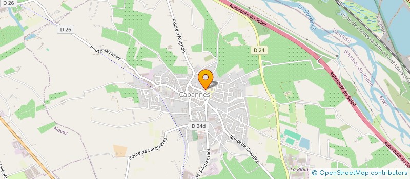 localisation de l'entreprise UNION SPORTIVE ENSEIGNEMENT PRIMAIRE DE CABANNES  CABANNES