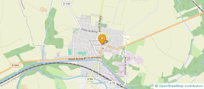 localisation de l'entreprise UNION SPORTIVE ESNON VORVIGNY  ESNON