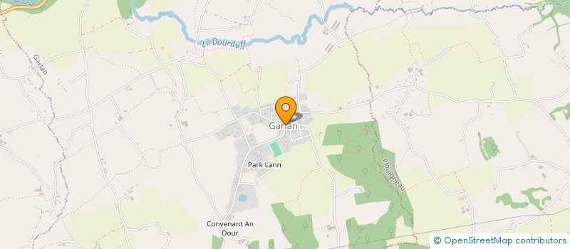 localisation de l'entreprise UNION SPORTIVE GARLANAISE  GARLAN