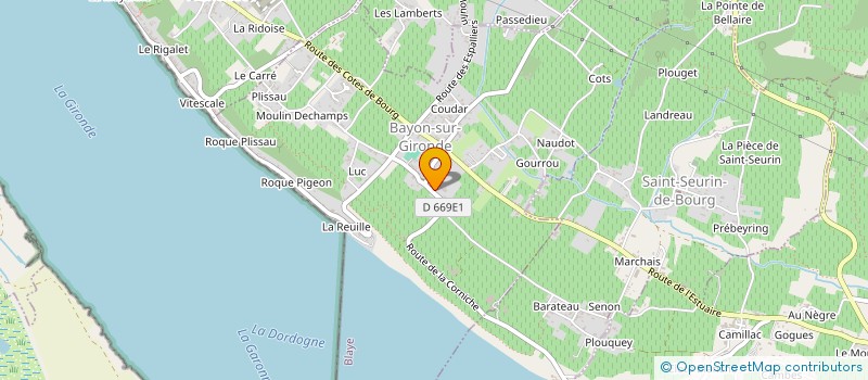 localisation de l'entreprise UNION SPORTIVE GAURIACAISE BASKET-BALL  GAURIAC