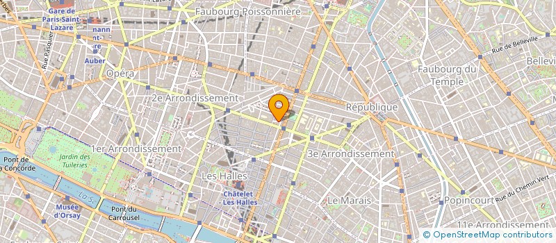 localisation de l'entreprise UNION SPORTIVE HAPPY OURS  PARIS