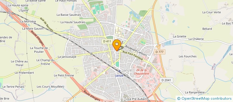 localisation de l'entreprise UNION SPORTIVE JANZEENNE  JANZE