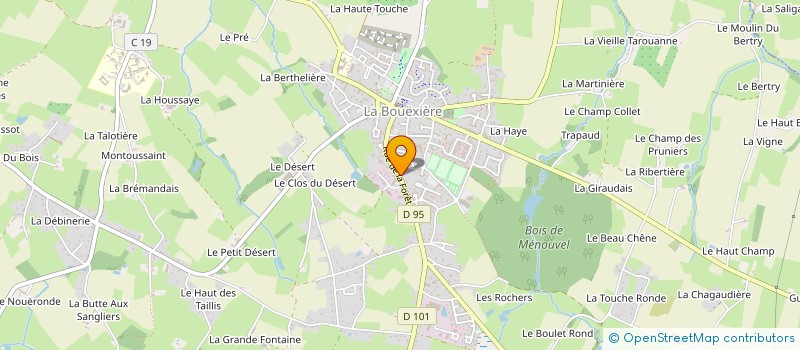 localisation de l'entreprise UNION SPORTIVE LIFFREENNE CLUB OMNISPORTS  LIFFRE