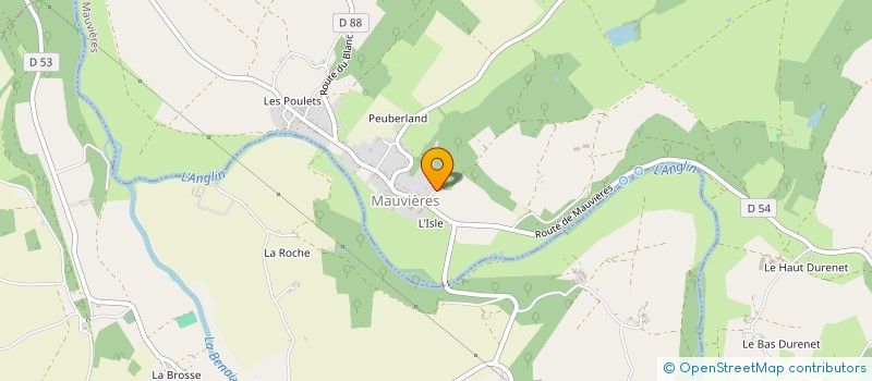 localisation de l'entreprise UNION SPORTIVE LIGNACOISE à LIGNAC