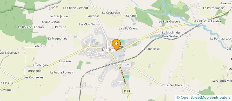 localisation de l'entreprise UNION SPORTIVE MEDREACIENNE  MEDREAC