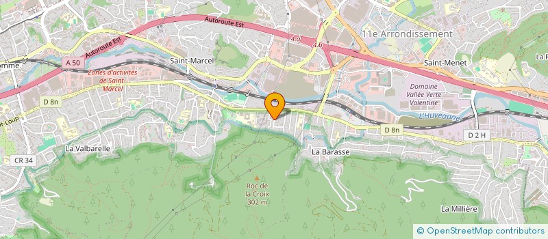 localisation de l'entreprise UNION SPORTIVE MICHELIS à MARSEILLE 11EME