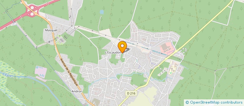 localisation de l'entreprise UNION SPORTIVE MIOS BIGANOS HANDBALL  MIOS