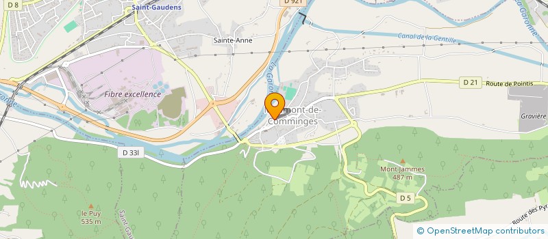 localisation de l'entreprise UNION SPORTIVE MIRAMONTAISE à MIRAMONT-DE-COMMINGES