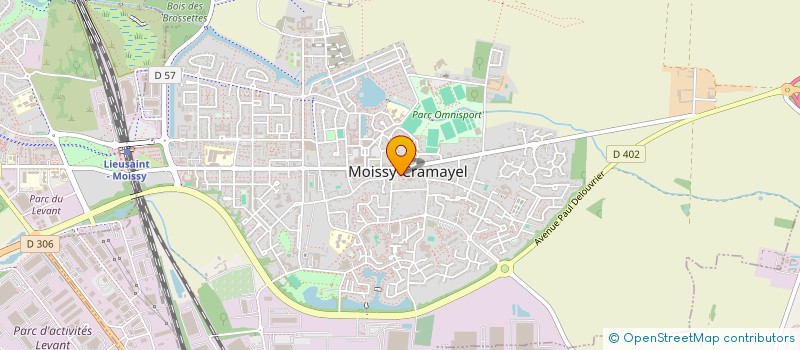 localisation de l'entreprise UNION SPORTIVE MOISSY CRAMAYEL à MOISSY-CRAMAYEL