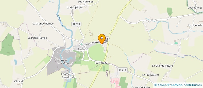 localisation de l'entreprise UNION SPORTIVE MORTAGNE-AU-PERCHE PLONGEE à BOITRON