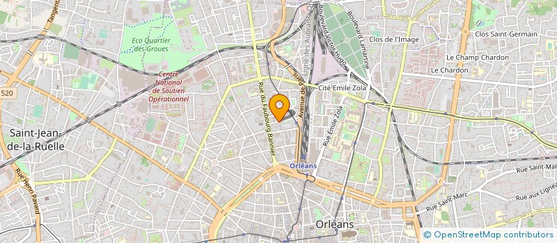 localisation de l'entreprise UNION SPORTIVE ORLEANAISE AIKIDO AIKIKAI à ORLEANS