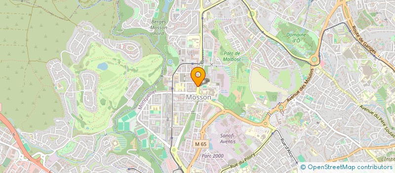 localisation de l'entreprise UNION SPORTIVE PARACHUTISTE-USP 34 à MONTPELLIER