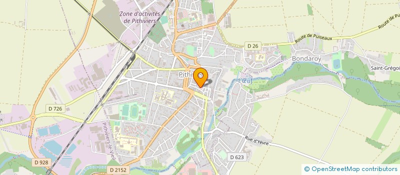 localisation de l'entreprise UNION SPORTIVE PITHIVERIENNE à PITHIVIERS