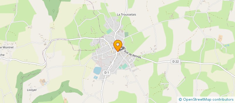 localisation de l'entreprise UNION SPORTIVE PLESSALA à LE MENE