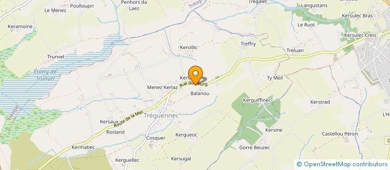 localisation de l'entreprise UNION SPORTIVE PLONEOURISTE à PLONEOUR-LANVERN