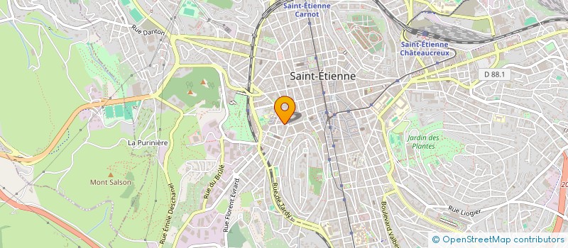 localisation de l'entreprise UNION SPORTIVE SAINT ETIENNE SUD OUEST  SAINT-ETIENNE