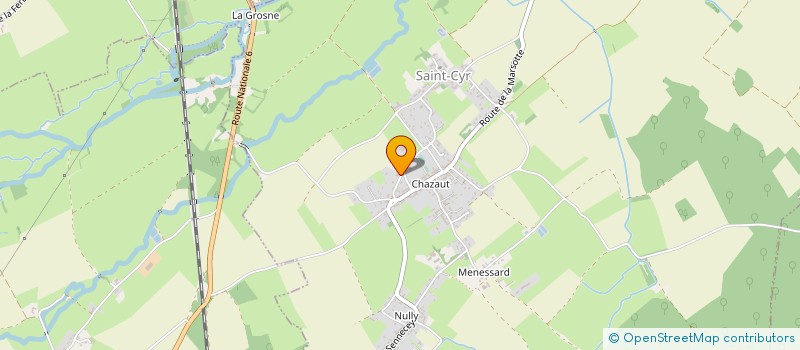 localisation de l'entreprise UNION SPORTIVE SENNECEENNE ET SON CANTON  SENNECEY-LE-GRAND