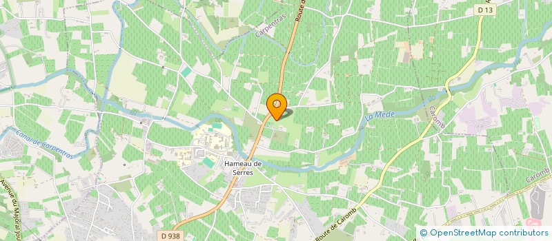 localisation de l'entreprise UNION SPORTIVE SERROISE à CARPENTRAS