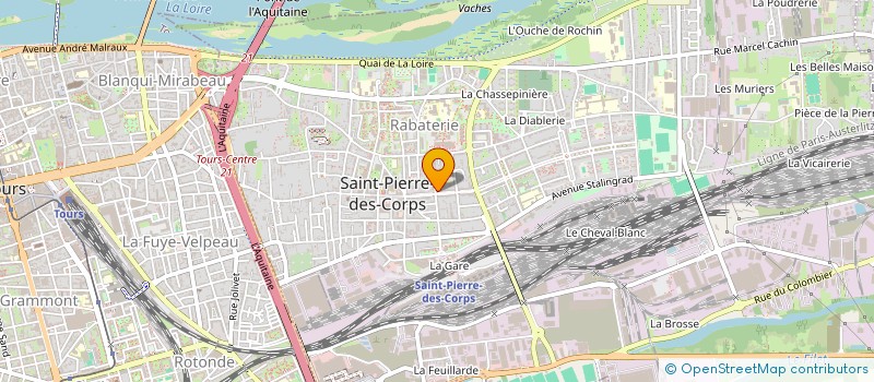 localisation de l'entreprise UNION SPORTIVE ST PIERRE CORPS à SAINT-PIERRE-DES-CORPS