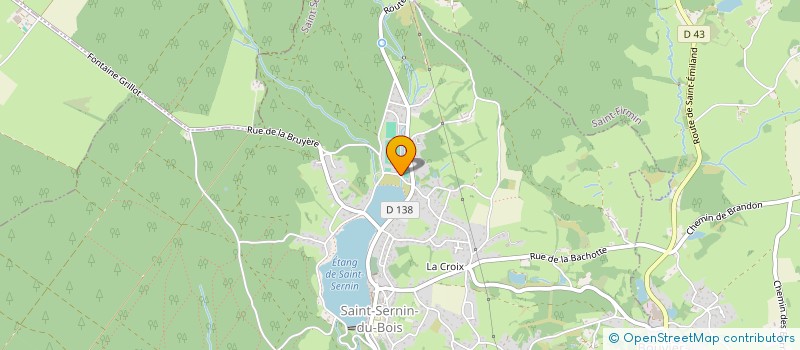 localisation de l'entreprise UNION SPORTIVE ST SERNIN DU BOIS  SAINT-SERNIN-DU-BOIS