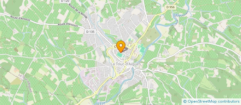 localisation de l'entreprise UNION SPORTIVE TOURAINE à LA TOUR D'AIGUES