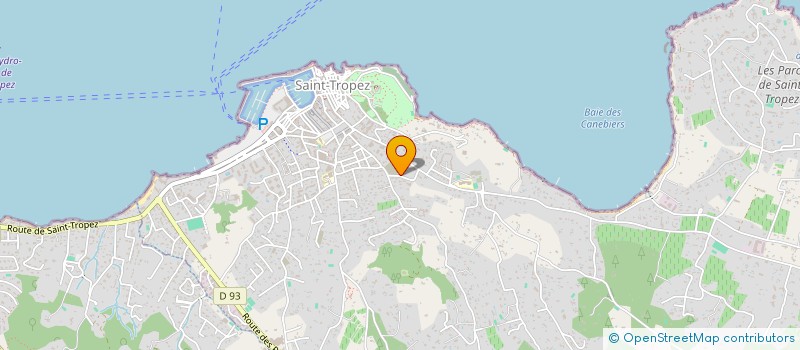 localisation de l'entreprise UNION SPORTIVE TROPEZIENNE KARTING COMPETITON  SAINT-TROPEZ