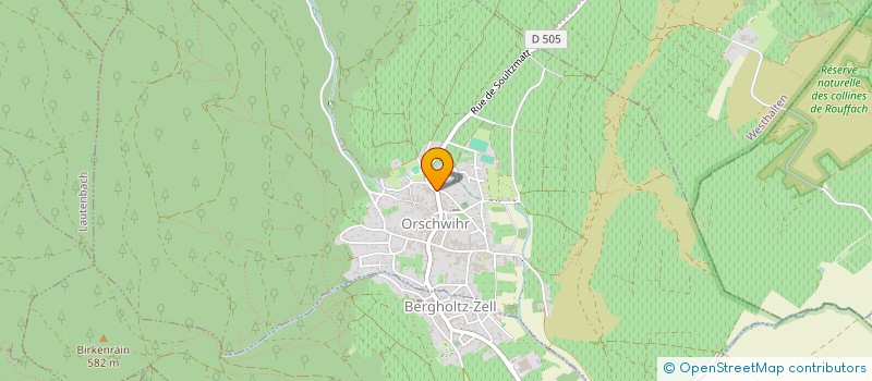 localisation de l'entreprise UNION SPORTIVE VALLEE VIGNOBLE  ORSCHWIHR